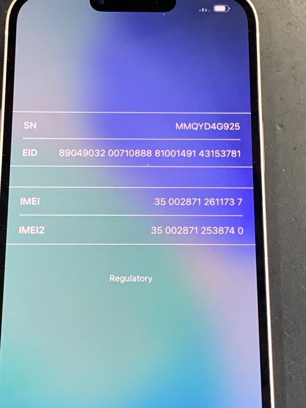 Photo 1 of Apple iPhone 14 Plus, 256GB, Starlight - Unlocked (Renewed)