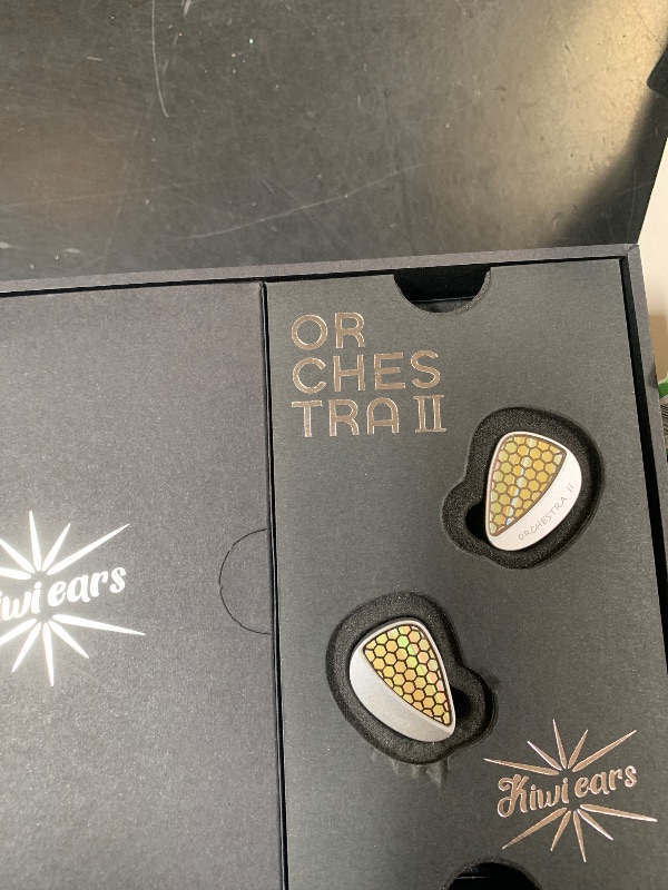 Photo 1 of Linsoul Kiwi Ears Orchestra II 10BA Professional in-Ear Monitor, HiFi Wired IEM Earbuds with Superlative Tonal Balance, Handcrafts Shell for All Individuals and Music Genres (Silver)