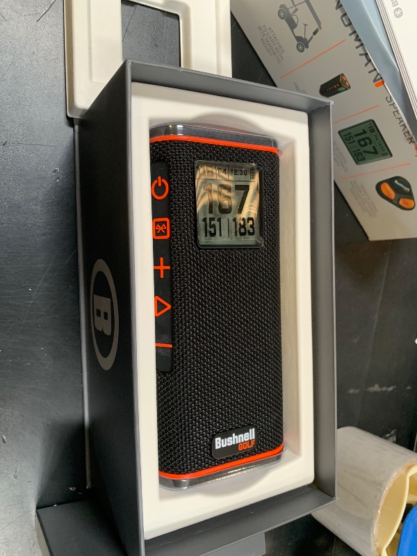 Photo 1 of Bushnell Golf Wingman View Golf Speaker with GPS Distances