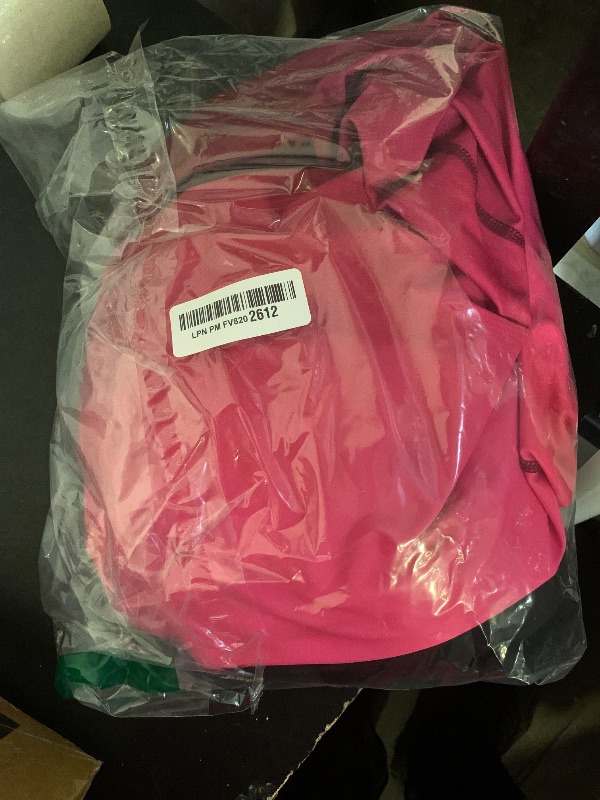 Photo 1 of Halcurt Women Plus Size Rash Guard Uv Swimsuit Full Cover Bathing Suit with Shorts Ombre Rose Pink 1X