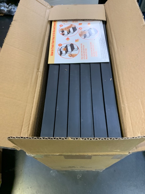 Photo 1 of Dog Stairs for Car, Foldable Dog Steps for Large Dogs, 6-Step Ultra-Lightweight Non-Slip Dog Ramps Supports Up to 200 lbs, Suitable for SUV,Truck, Sofas, Bed