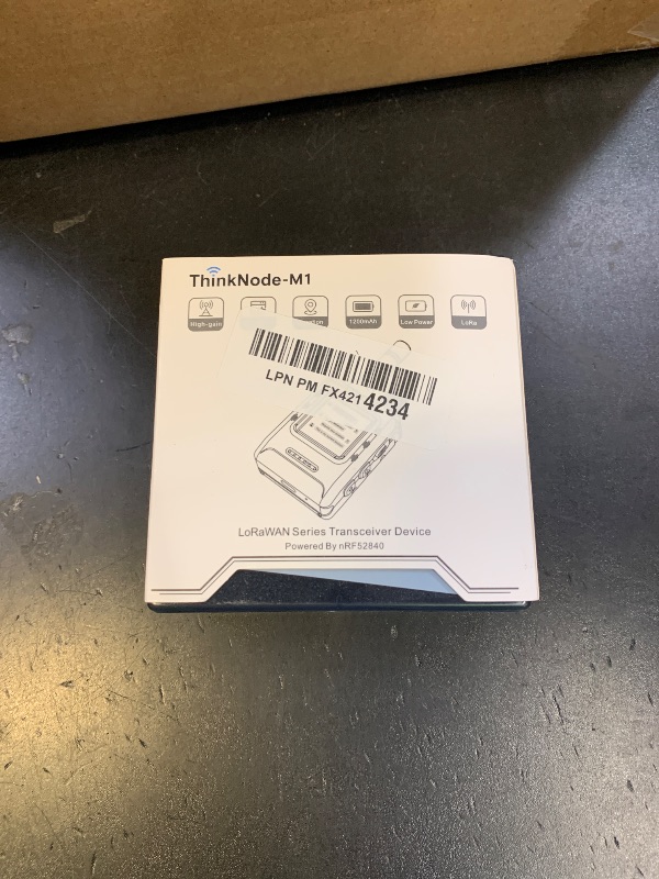 Photo 1 of ELECROW Meshtastic LoRa Transceiver with GPS and nRF52840 - ThinkNode M1 with 1.54" EPD Screen and Case, SX1262 Wireless Module 915MHz, 1200mAh Battery, Long-Range Wireless Communication Device