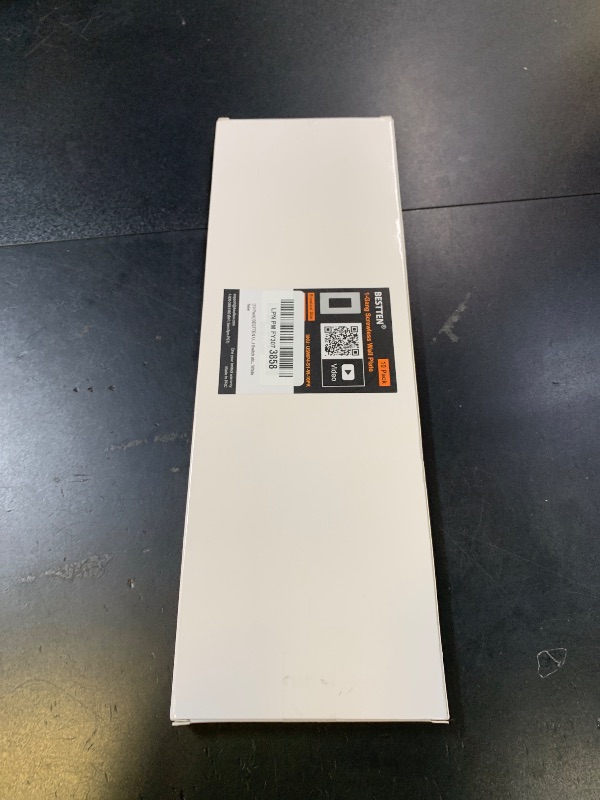 Photo 1 of 10 Pack BESTTEN Decorator Screwless Outlet Wall Plate, USWP4 Glossy Off White, 1 Gang Switch Cover, H4.69” x W2.91”