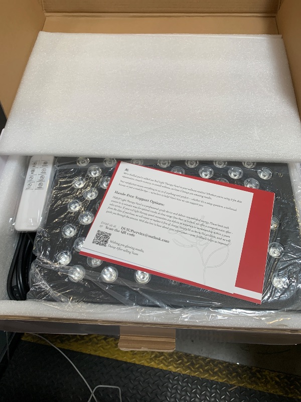 Photo 1 of Red Light Therapy Panel, Multiple Adjustable Light Therapy for Body and Face with Timer and Remote, 70 LEDs, Touch Screen Red Near Infrared Light Panel 630-940nm for Skin Health, Energy, Recovery