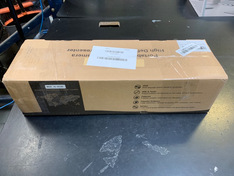 Photo 1 of Kitnery D800 Portable Document Camera: High Definition 13MP Document Scanner USB Visualizer Capture Size A3 Multilingual OCR Detection for Remote Lessons Office and Education, Not Compatible with Mac