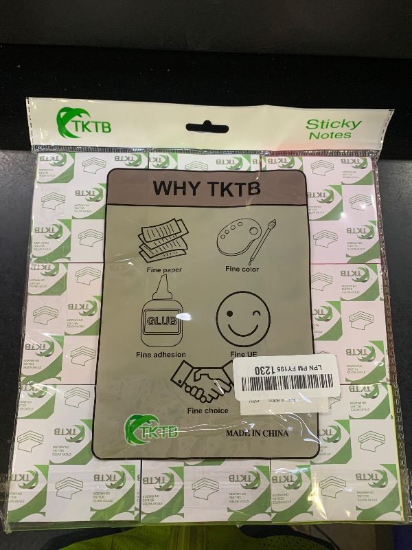 Photo 1 of (18 Pads) Pop Up Sticky Notes 3x3 Refills, Strong Adhesive Memo Pad Bulk with 9 Bright Colors, Suitable for Home, Office, School, Clean Removal