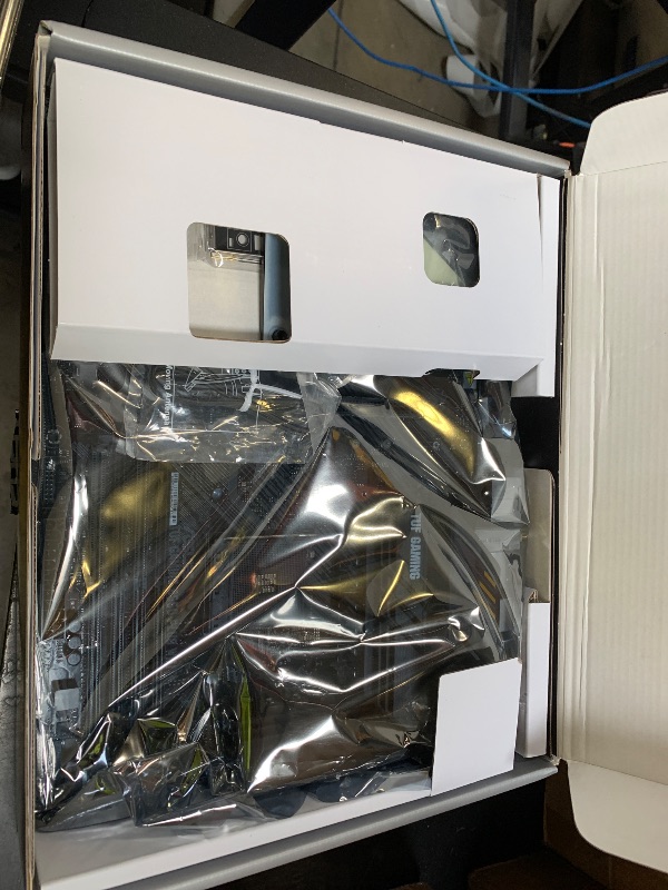 Photo 1 of ASUS TUF Gaming B550-PLUS WiFi II AMD AM4 (3rd Gen Ryzen™) ATX Gaming Motherboard (PCIe 4.0, WiFi 6, 2.5Gb LAN, BIOS Flashback, USB 3.2 Gen 2, Addressable Gen 2 RGB Header and Aura Sync)