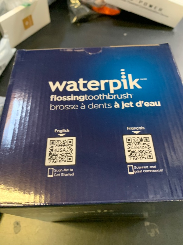 Photo 1 of Waterpik Sonic-Fusion 2.0 Professional Flossing Electric Toothbrush with Water Flosser Combo Two In One, For Daily Gum Care and Cleaning Teeth, Braces, Implants, White SF-04CD010-1, Packaging May Vary