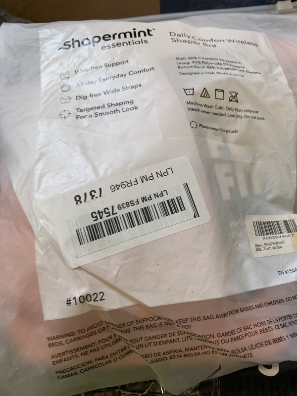 Photo 1 of SHAPERMINT Wireless Bras for Women No Underwire – Small to Plus Size Bralettes with Support and Natural Lift