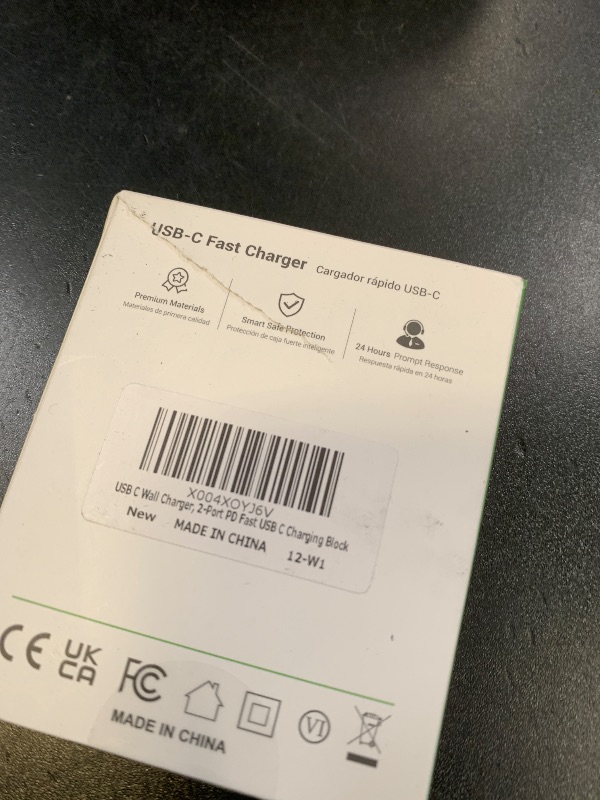 Photo 1 of [2-Pack] 2026 Updated 50W USB C Wall Charger Block, Flat Dual Port PD Fast Type C Charging Plug,Foldable & Slim Multiport Power Adapter Charging Brick for iPhone 17,16,15,14,13,iPad,AirPods,Samsung