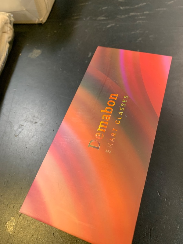 Photo 1 of Demabon Upgraded Ai Smart Bluetooth Glasses, 800w Anti-Shake Camera Glasses, 1080p Video Recording, Ai Real-Time Translation, Open-Back Headphone Audio, Voice Assistant, Sunglasses for Men Women