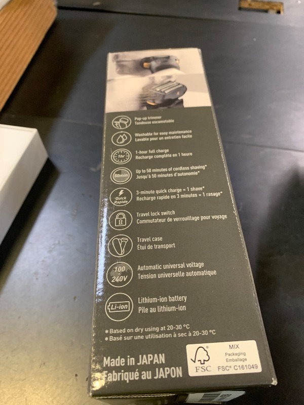 Photo 1 of Panasonic ARC5 Electric Razor for Men with Pop-Up Trimmer, Wet/Dry 5-Blade Shaver, Men's Electric Razors for Shaving Face with Intelligent Shave Sensor and 16D Pivoting Head, ES-LV67-K (Black)