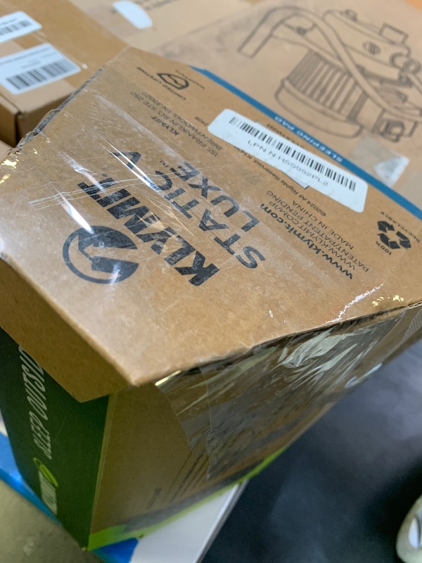 Photo 1 of Klymit Static V Luxe Sleeping Pad, Lightweight Lofted Camping Air Mattress for Tents and Cars with Body Mapping Tech, 3 In Thick Grey