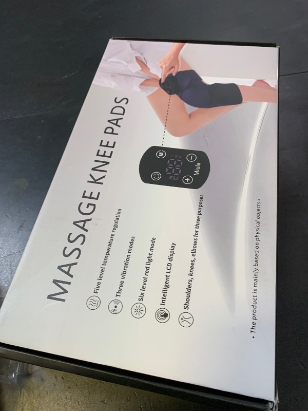 Photo 1 of Miula Red Light Therapy & Vibration Massage Knee Brace: Wireless Rechargeable, with 660nm&850nm Light & Heating Function – Relief for Knee, Joint, Elbow & Shoulder Pain, Promotes Faster Recovery
