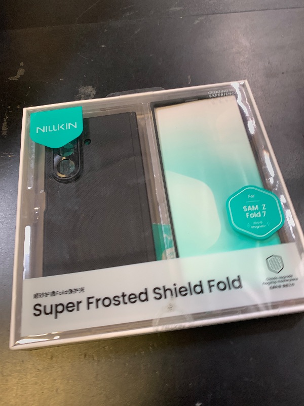 Photo 1 of Nillkin Samsung Galaxy Z Fold 7 Magnetic Case, with Hinge Protection Front Cover Slim, Compatible with Magsafe, Frosted Shield Protective Case for Galaxy Z Fold 7 5G (Black)