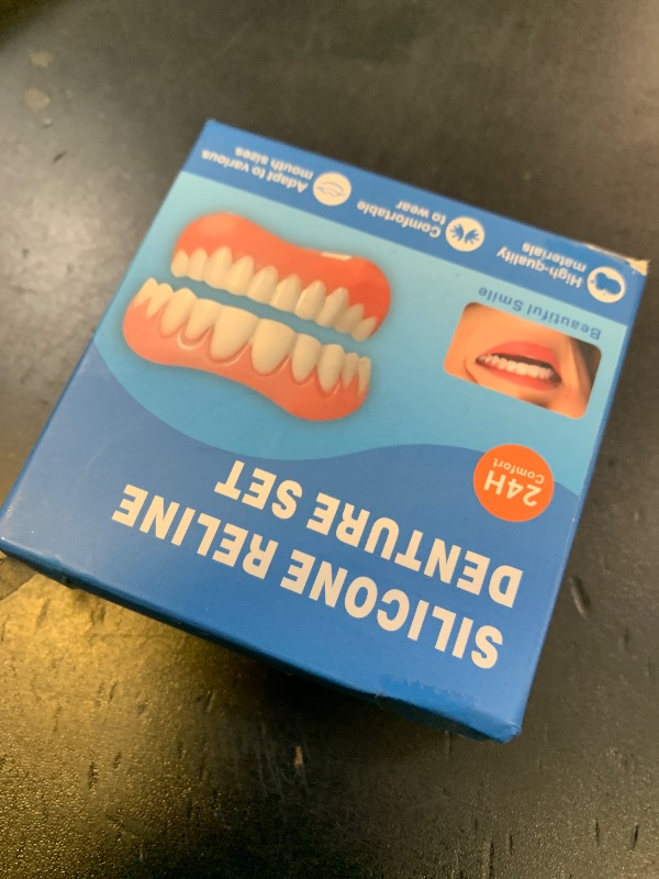 Photo 1 of Moldable False Teeth - Silicone Dentures - Men and Veneers Teeth for Women -