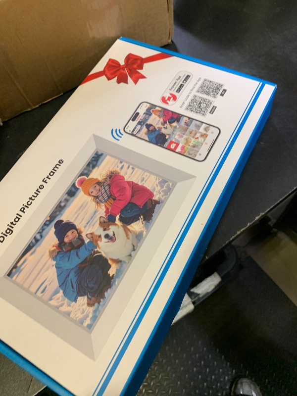 Photo 1 of Miroir 10.1 Inch WiFi Digital Photo Frame via Frameo App, 1280x800 HD IPS Touch Screen Electric Picture Frame Display, 32GB Storage, Auto-Rotate, Wall Mountable, Share Photos/Videos Instantly