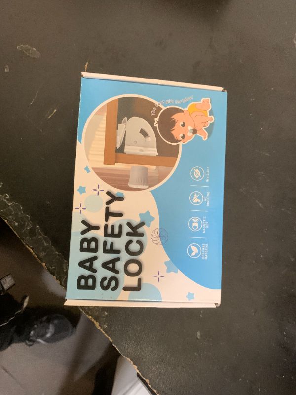 Photo 1 of 10 Pack Magnetic Cabinet Locks for Child Safety, Drawer Locks Baby Proofing, Magnetic Door Safety Locks for Cabinets and Drawers, Easy Installation No Tools Required (10 Pack and 2 Keys)