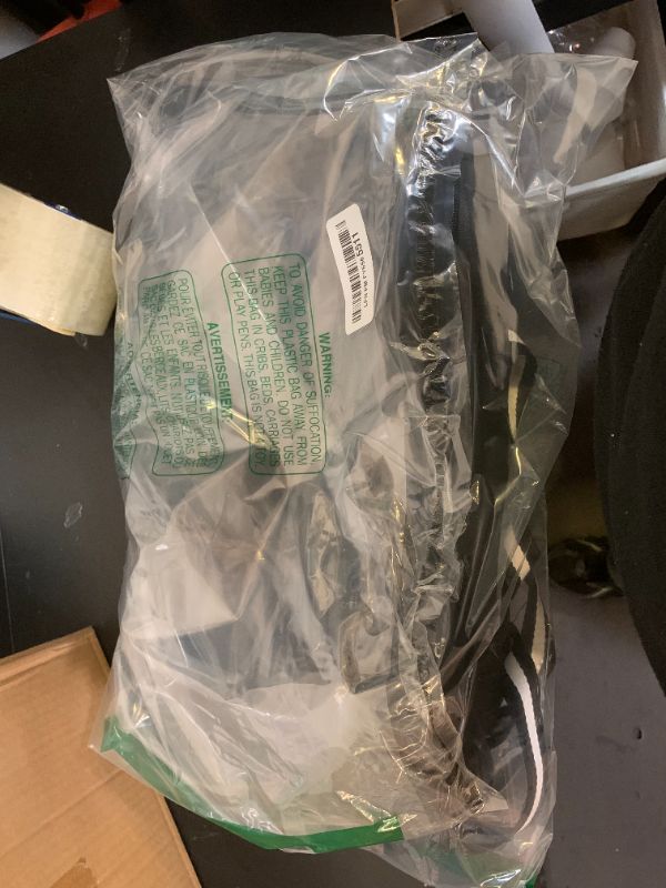 Photo 1 of 1-Pack Insulated Food Delivery Bag, Large Durable Reusable Shopping Grocery Bag with Zipper – Foldable Thermal Cooler Bag for Hot & Cold Food, Pizza Delivery & Catering-Black