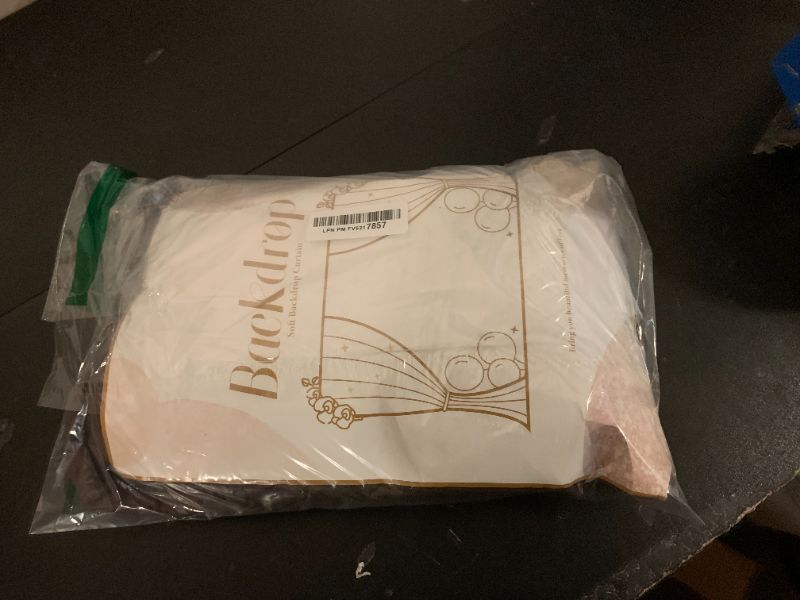 Photo 1 of 10 ft x 10 ft Wrinkle Free Brown Backdrop Curtain for Parties, Wedding Brown Photo Backdrop Drapes, Fabric 2 Panels 5x10ft for Baby Shower Photoshoot Engagement Birthday Photography Background