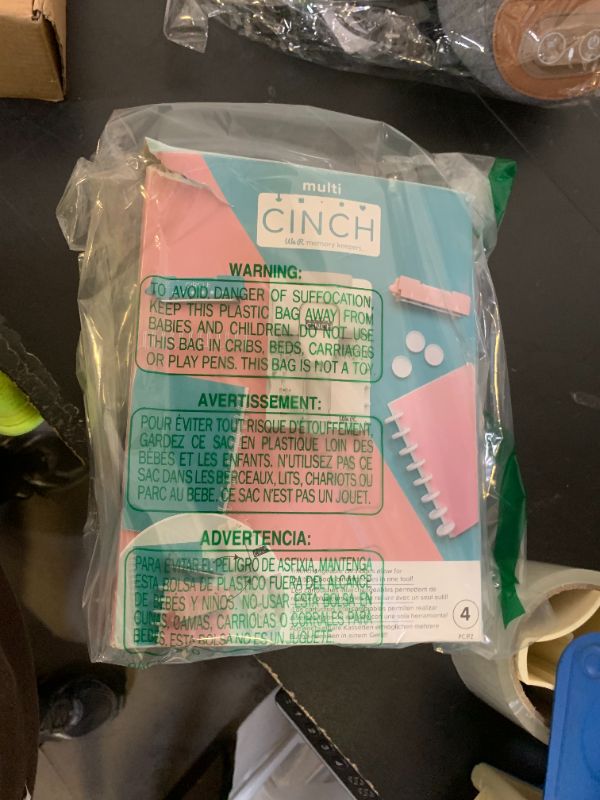 Photo 1 of We R Memory Keepers Multi Cinch Kit (2 in 1 Circle & Disc) Book Binding Art Crafts Sewing Scrapbooking Journaling Printmaking Paper Craft Office Home Card Stock DIY Card Making Sticker Machine