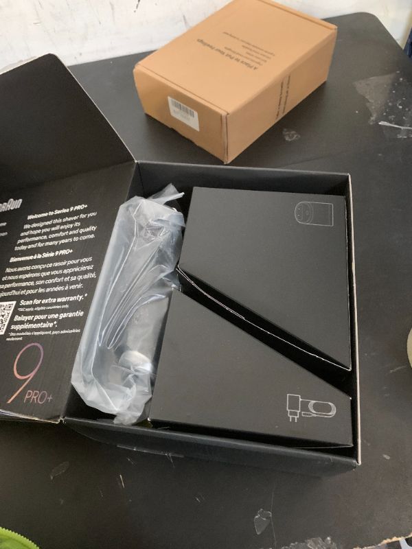 Photo 1 of Braun Series 9 PRO+ Electric Shaver, Pro SensoAdapt, 6in1 SmartCare Center, Wet & Dry Razor, 9660CCPS, Black