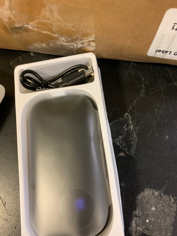 Photo 1 of Sisism Bluetooth Headset, Wireless Bluetooth Earpiece with LED Display Charging Case, V5.3 Hands Free Noise Canceling Headphones with Dual-Mic for Computer/Laptop/Cell Phones/Home/Office/Trucker