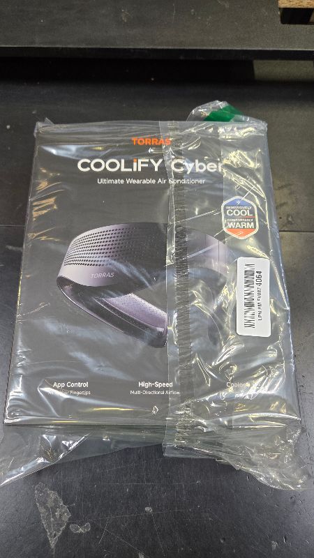Photo 1 of TORRAS COOLiFY Cyber AI Neck Air Conditioner, Ultimate Immersive Cooling Portable Neck Fan?No.1 Coolest & Max Cooling Area? Neck Fans that Blow Cold Air 6000 mah Rechargeable for Gift