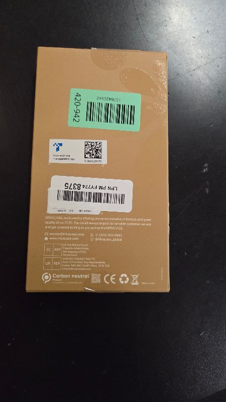 Photo 1 of Miracase for iPhone 15 Pro Max Case, [with 2X Screen Protectors], Compatible with MagSafe, Liquid Silicone Case Shockproof Drop Protection Phone Case for 15 Pro Max, Dark Blue Magnetic