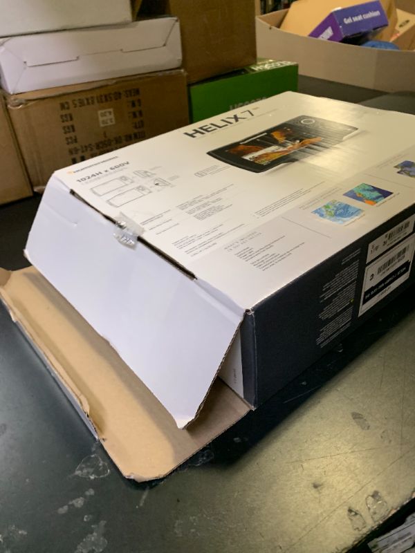 Photo 1 of Humminbird Helix 7 G4 GPS Fish Finder with Transducer, MEGA Side Imaging