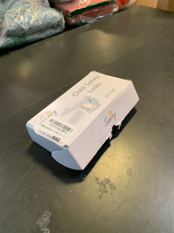 Photo 1 of [12-Pack] Invisible Baby Proofing Cabinet Locks - No Drill Child Safety Drawer Latches - Adhesive Childproof Latch for Cabinets, Kitchen & Furniture - Secure Toddler & Infant Safety No Tools Required