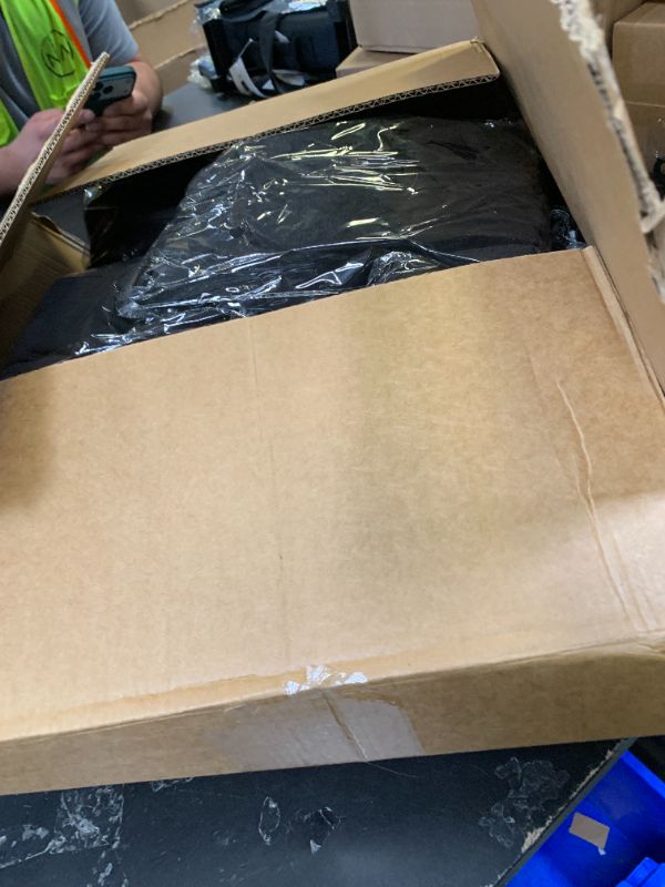 Photo 1 of 10 Pack Picnic Table Cover Fitted Tablecloth for 6 Foot Rectangle Tables Elastic Waterproof Stretch Washable Patio Folding Outdoor Spandex Table Cloth for Camping Banquet and Parties (Black,30" x 72")