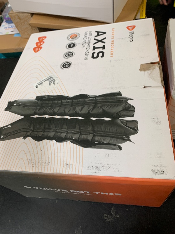 Photo 1 of LifePro Air Compression Recovery System with Heat – 8-Chamber AXIS Full Leg Massage for Calf, Thigh & Foot – Air Massage Wraps for Relaxation & Wellness – Gift for Mom or Dad.