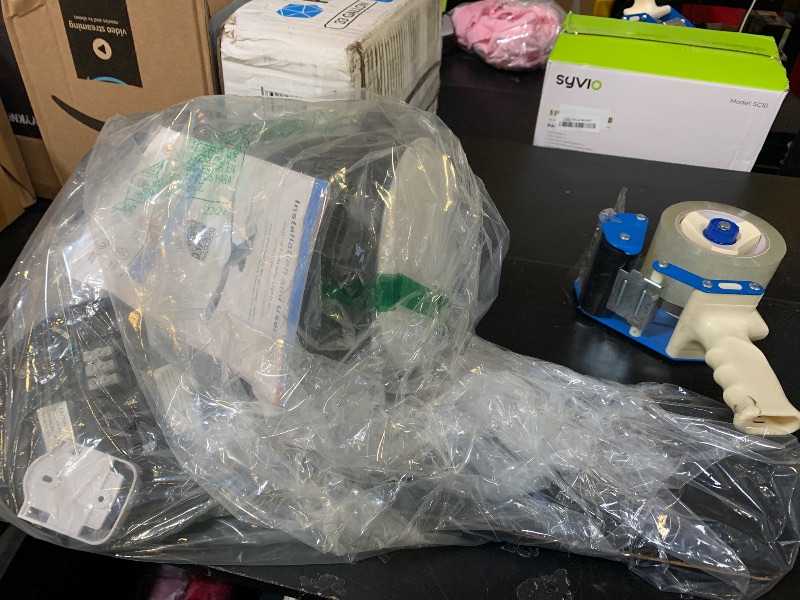 Photo 1 of Dolavast Ceiling Fans with Lights, 48 inch Low Profile Ceiling Fan with Light and Remote Control, Flush Mount, Reversible, 3CCT, Dimmable LED, Noiseless, Black Ceiling Fan for Bedroom, Dining Room