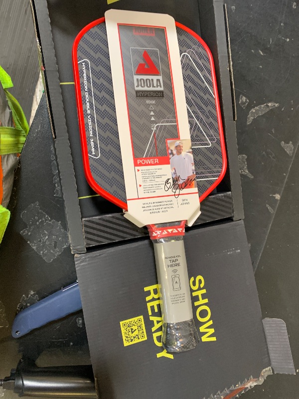 Photo 1 of Hyperion Double Vision 16mm Pickleball Paddle - Signature Paddle Shape - Aramid Surface for Softer Responsive Touch - SK Film for Reduce Vibration - USAP Approved - NFC Chip Enabled