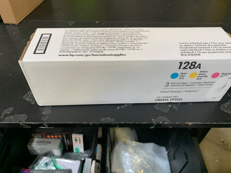 Photo 1 of HP 128A Black Toner Cartridge | Works Laserjet Pro CM1415 Color, CP1525 Color Series | CE320A