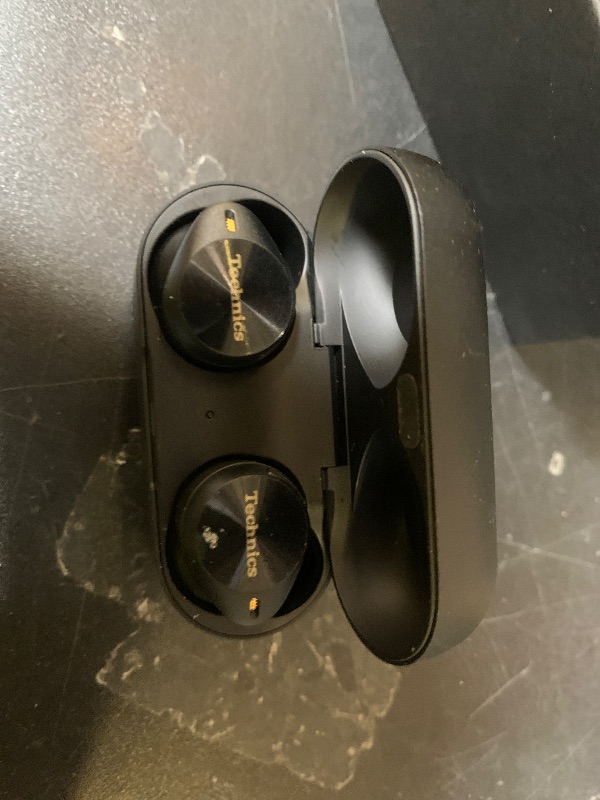 Photo 1 of Technics Premium Hi-Fi True Wireless Bluetooth Earbuds with Advanced Noise Cancelling, 3 Device Multipoint Connectivity, Hi-Res Audio + Enhanced Calling Wireless Earbuds - EAH-AZ80-K (Black)
