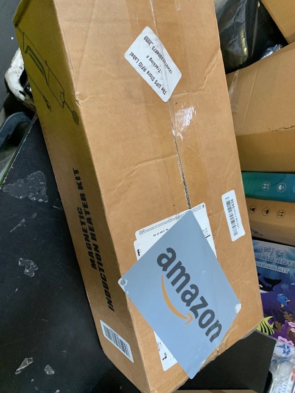 Photo 1 of Induction Heater 1300W 110V Bolt Removal,Handheld Magnetic Induction Heater Tool with 5 Coils for Rusty Screw Removing,Red