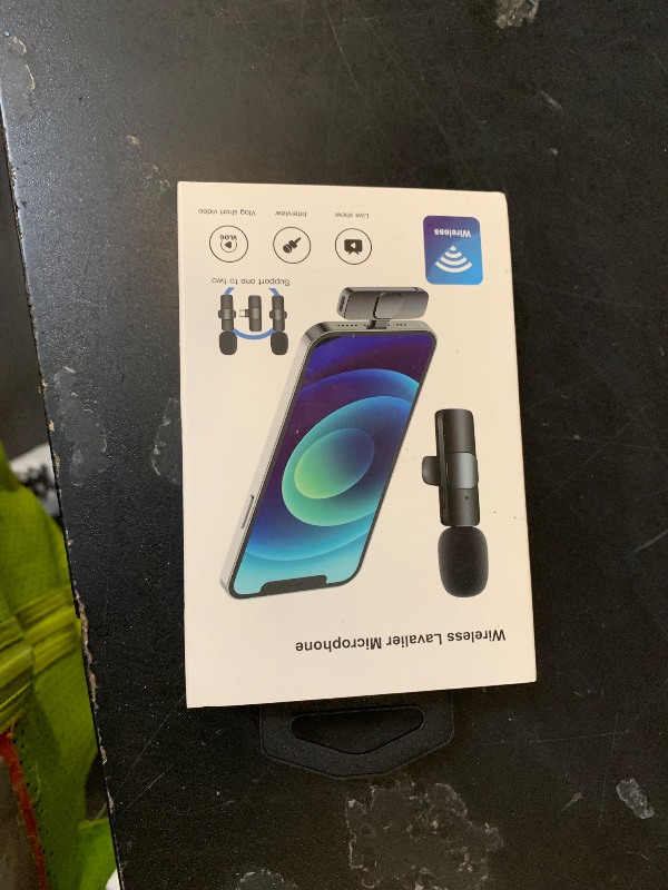 Photo 1 of ???? Professional Wireless Lavalier Microphone for iPhone iPad, Wireless Microphone- 2 Pack Noise Canceling Crystal Clear Recording with USB-C, Live Streaming, YouTube, TikTok