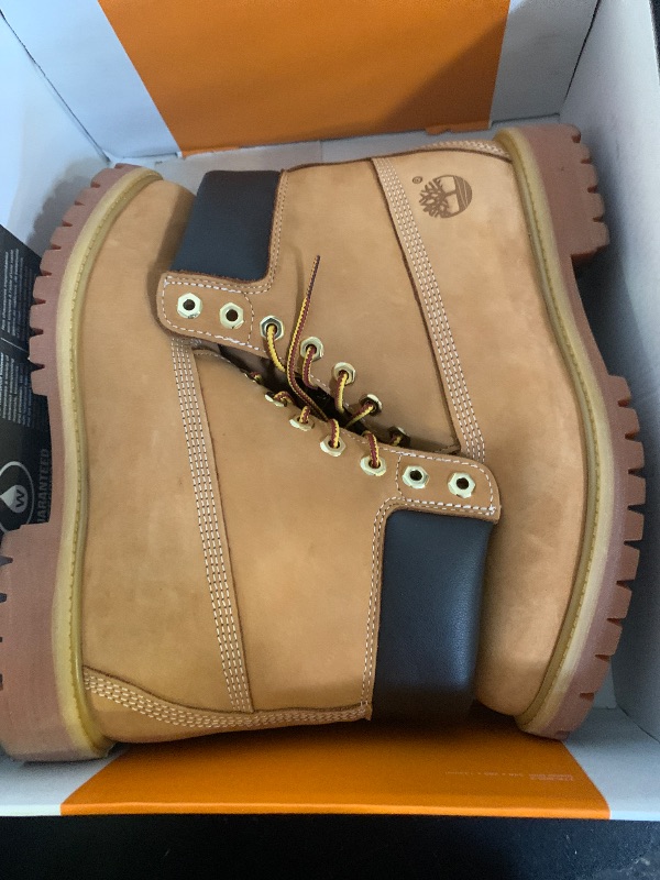 Photo 1 of Timberland Men's Premium 6 Inch Lace Up Waterproof Boot, Wheat-NEW 2024, 9 Wide