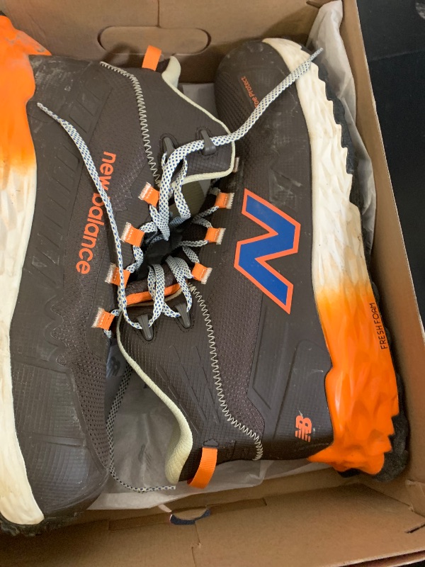 Photo 1 of New Balance Fresh Foam Cremorne Composite Toe Safety Shoes for Men - Non Slip, Electrical Hazard - Brown, Mid
size 13