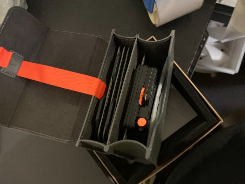 Photo 1 of K&F CONCEPT X PRO Square Filter Holder System Kit (Filter Holder + 95mm Circular Polarizer + Square ND1000 Filter + ND8 + ND64 + 4 Filter Adapter Rings) for Camera Lens with36 Multi-Coated