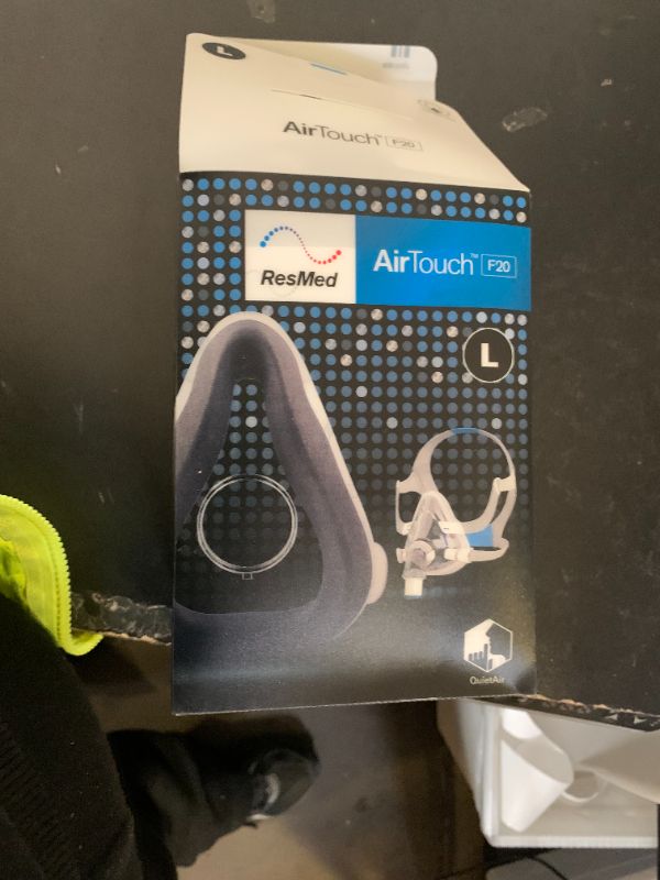 Photo 1 of ResMed AirTouch F20 Frame System - Replacement Frame System with Full-Face Mask & Elbow - Premium CPAP Gear - Headgear Not Included - Large
