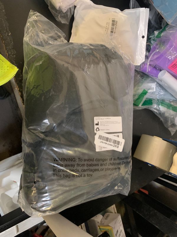 Photo 1 of BROSYDA Patio Chair Covers for Outdoor Furniture Waterproof 2 Pack, Lawn Chair Covers 600D Heavy Duty Oxford Cloth, Large Covers for Lounge Lawn Deep Seat Black 35"W×38"D×31"H