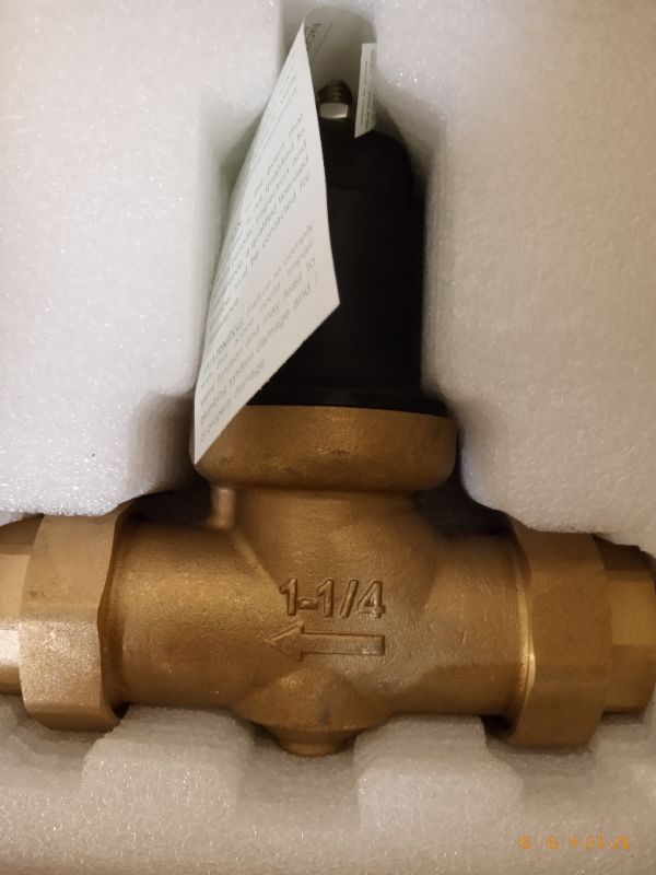 Photo 1 of 1-1/4 Inch 114-NR3XL Pressure Reducing Valve, with Double Internal Thread Pipe NPT Connection, Suitable for Zurn 1-1/4" NR3XLDULU Reducing Valves, Comes with Stainless Steel Screen and 2 gaskets