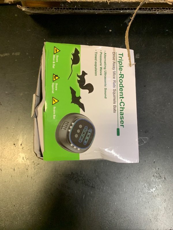 Photo 1 of (2026 Upgraded) Ultrasonic Rodent & Pest Indoor Repeller - Stronger Driving Force, Repellent for Mouse, Rats, Squirrels, Bats, Roaches, Spiders & Bugs | Plug-in Control, 4 Modes, Covers 1300 Sq Ft