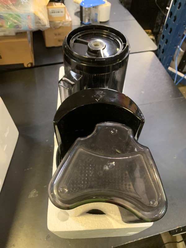 Photo 1 of Canoly C09 Cold Press Juicer, 6" Extra Wide Feed Chute, 3-IN-1 Strainers (Juice & Sorbet & Nut Milk), Powerful AC Brushless Motor, Self Precut System, Juicer Machines with BPA-Free (Blue)