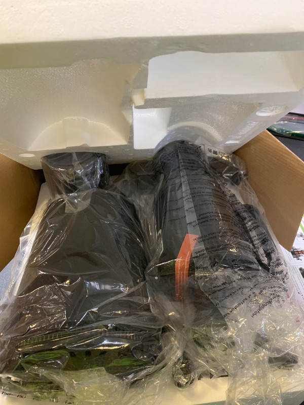 Photo 1 of ECOSELF Juicer Machines - Wide Mouth Feed Chute For Fruits and Leafy Greens - Juice Extractor Machine With Self Feeding & Hands-Free Design For Family - Cold Press Juicer Easy to Clean?With Brush?