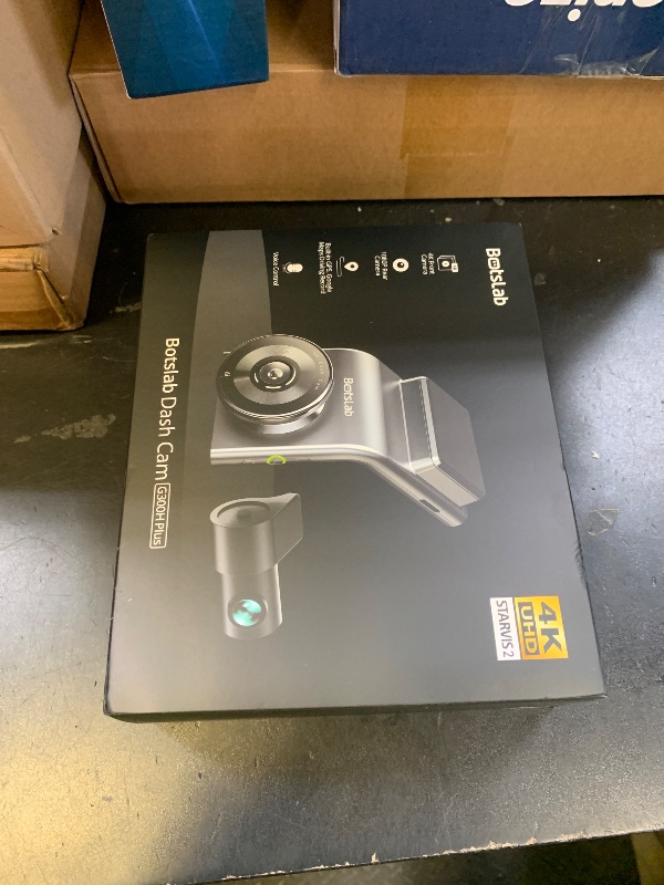 Photo 1 of BOTSLAB 4K Dash Cam Front and Rear, STARVIS 2 Sensor, Voice Control, 64GB Card Included, 5GHz WiFi Dashcam Front and Rear Camera, Built in GPS, WDR Night Vision, 170°Wide Angle, 24H Parking Mode