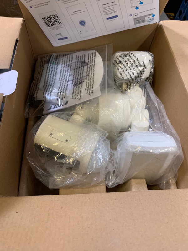 Photo 1 of Feit Electric SEC5000/CAM/WIFI Outdoor LED Smart Security Camera with Motion Sensor, 2-Way Audio, 5000 Lumens Floodlight, Works with Alexa and Google Asst, Alarm, Hardwired, Updated Version of SEC3000